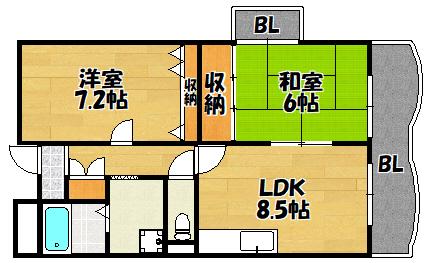 間取図(平面図)