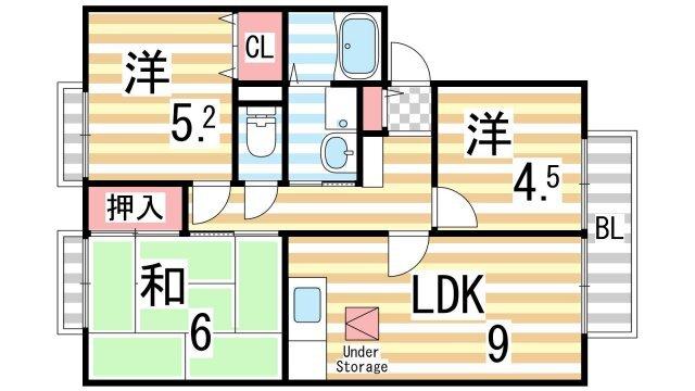 間取図(平面図)