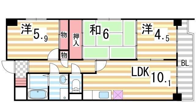 間取図(平面図)