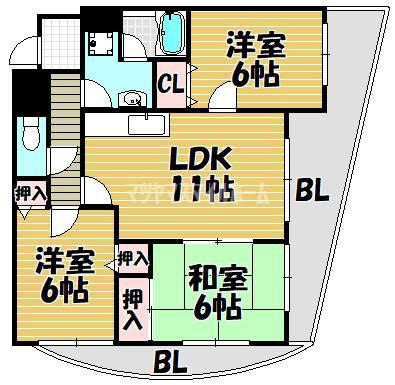 間取図(平面図)