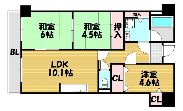間取図(平面図)