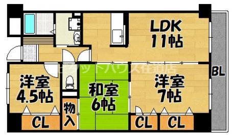 間取図(平面図)