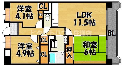 間取図(平面図)
