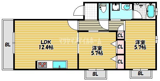 間取図(平面図)