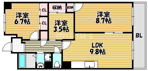 間取図(平面図)