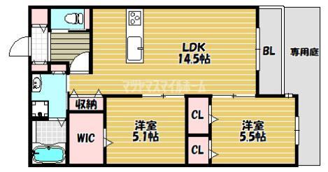 間取図(平面図)