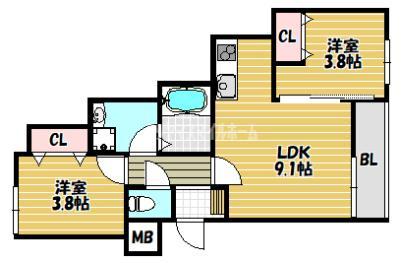 間取図(平面図)