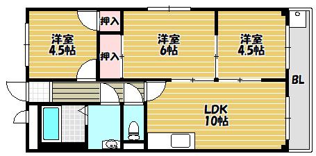 間取図(平面図)