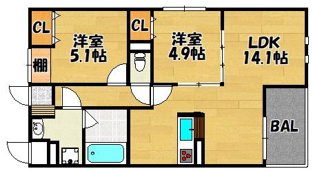 間取図(平面図)