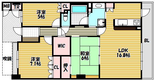 間取図(平面図)