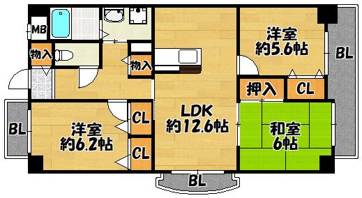 間取図(平面図)