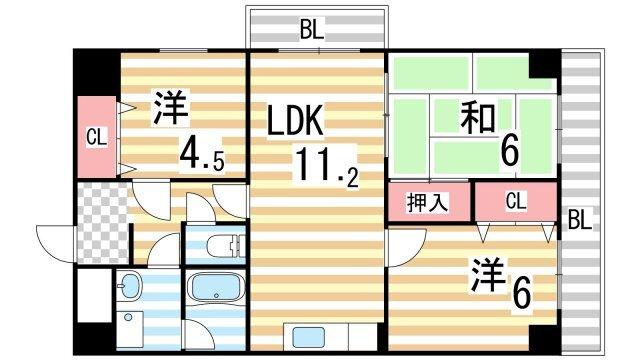 間取図(平面図)