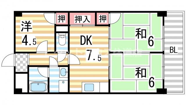 間取図(平面図)