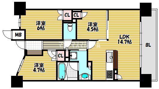 間取図(平面図)