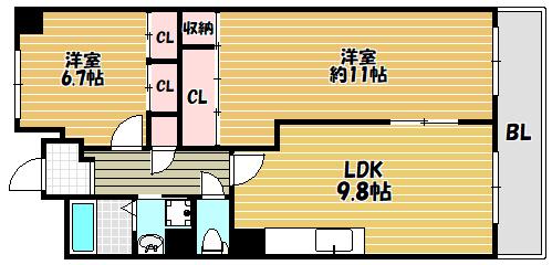 間取図(平面図)