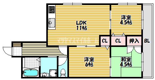 間取図(平面図)