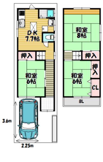 間取図(平面図)