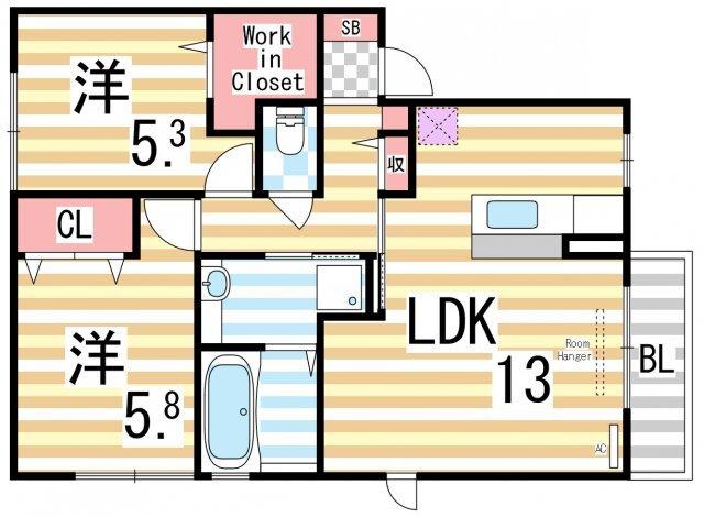 間取図(平面図)