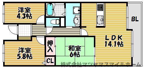 間取図(平面図)