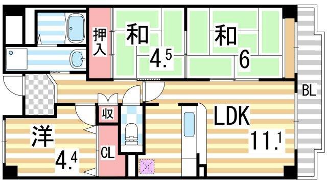 間取図(平面図)