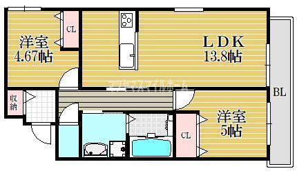 間取図(平面図)