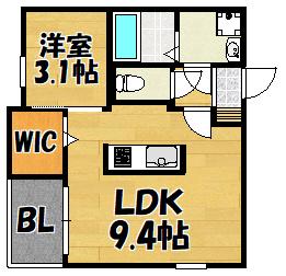 REGALEST鴻池（301） 間取り図画像