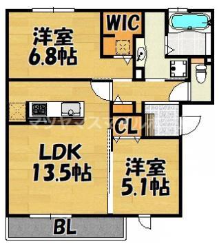 間取図(平面図)