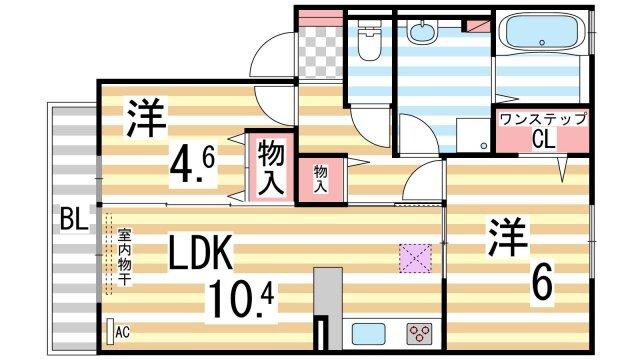 コンフォートガーデン（202） 間取り図画像