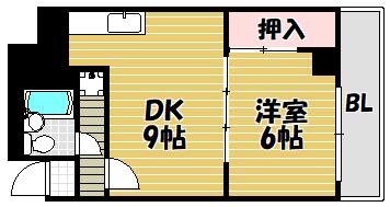 ツインフラッツ（708） 間取り図画像