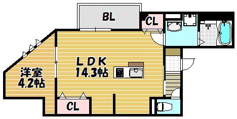 MAISON PRIMERO（103） 間取り図画像