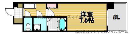 スプランディッド放出（204） 間取り図画像