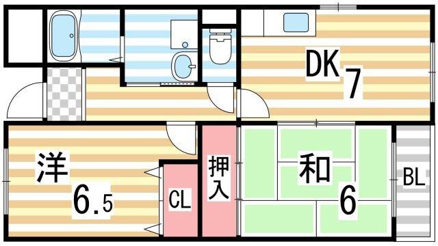 翔開マンションⅠ（307） 間取り図画像