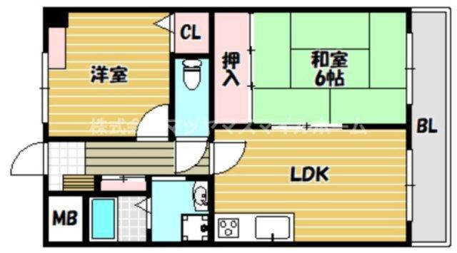 グリーンパーク鶴見（201） 間取り図画像