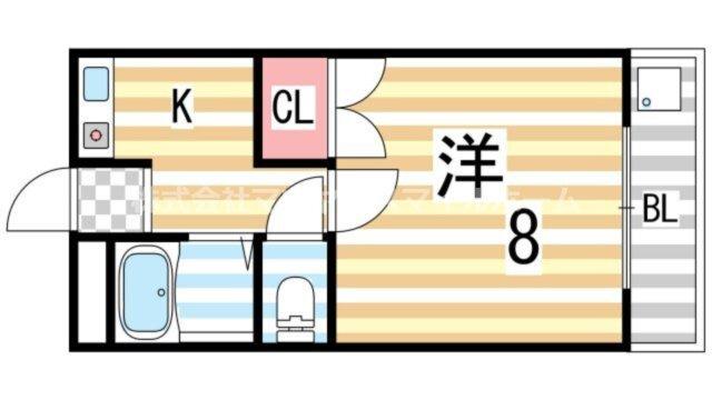 サニーコート１番館（208） 間取り図画像