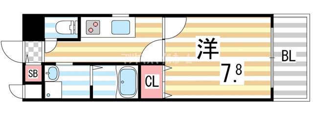 CASSIA住道（311） 間取り図画像