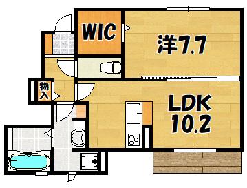 ＴＫＳ北垣内（102） 間取り図画像