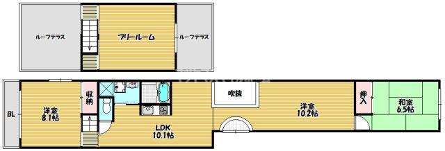 Ｓｔｅｐ　Ｙ（401） 間取り図画像