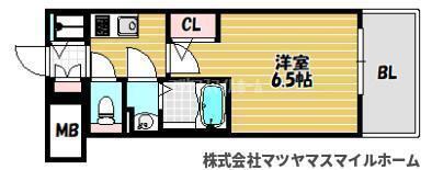 東大阪市菱江マンション 間取り図画像