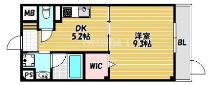ウエストサイドリバーIII（101） 間取り図画像