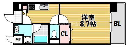 ディアコートハナテン（403） 間取り図画像
