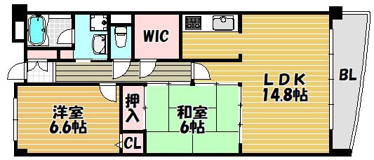 セゾン・エスポワール（208） 間取り図画像