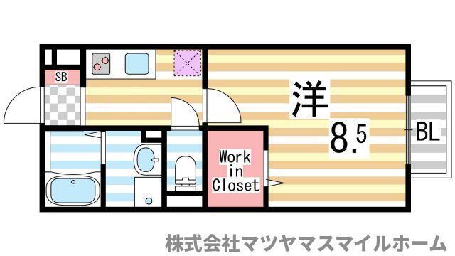 アヴァント（206） 間取り図画像