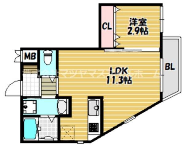 St.Residence南津の辺（301） 間取り図画像