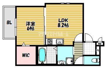 フジパレス住道Ⅱ番館（103） 間取り図画像