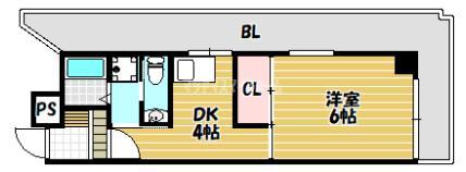 ダイアパレス住道ステーションスクエア 間取り図画像