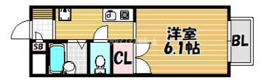 スカイホープス（106） 間取り図画像