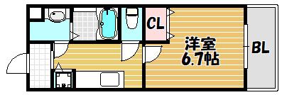 アンソレイユ（307） 間取り図画像