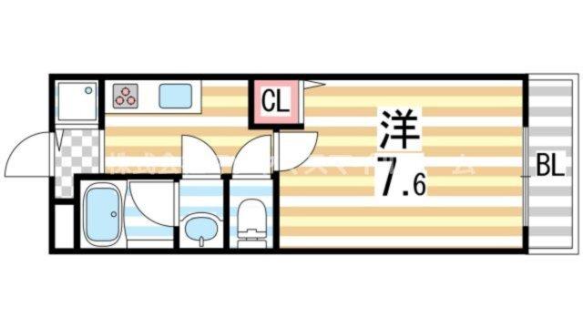 ル・クレール（201） 間取り図画像