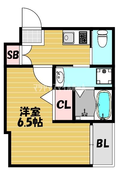 H-maison門真南Ⅱ（102） 間取り図画像