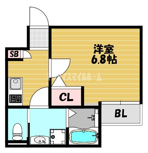 H-maison門真南Ⅱ（103） 間取り図画像